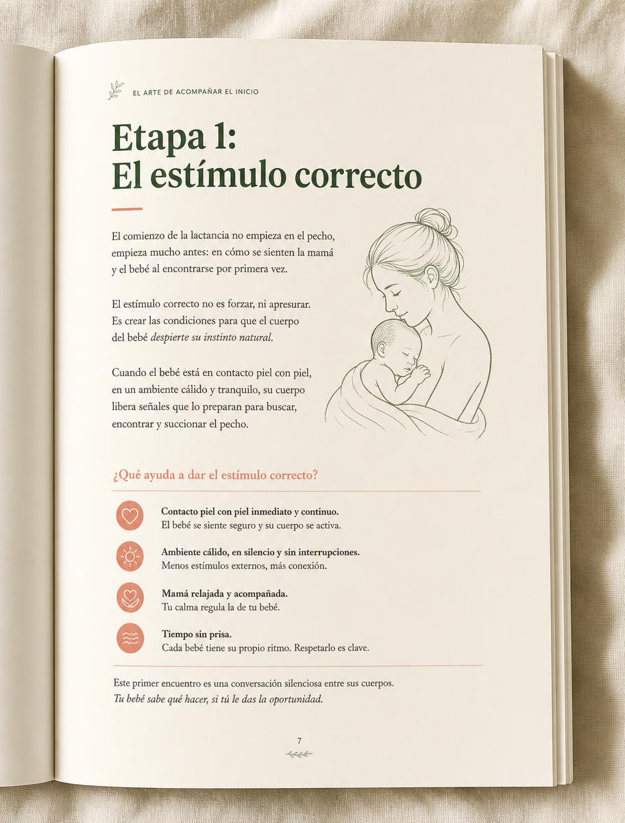 Página del protocolo: Etapa 1, el estímulo correcto